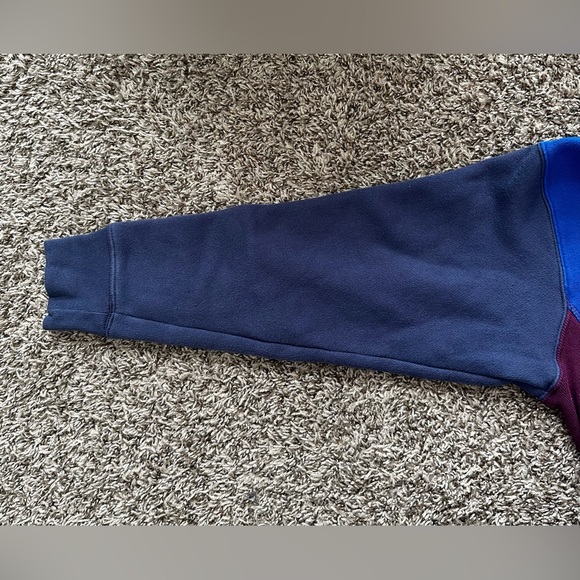 Champion Color Block Pullover Hooded Sweatshirt Women's Large - Picture 7 of 12